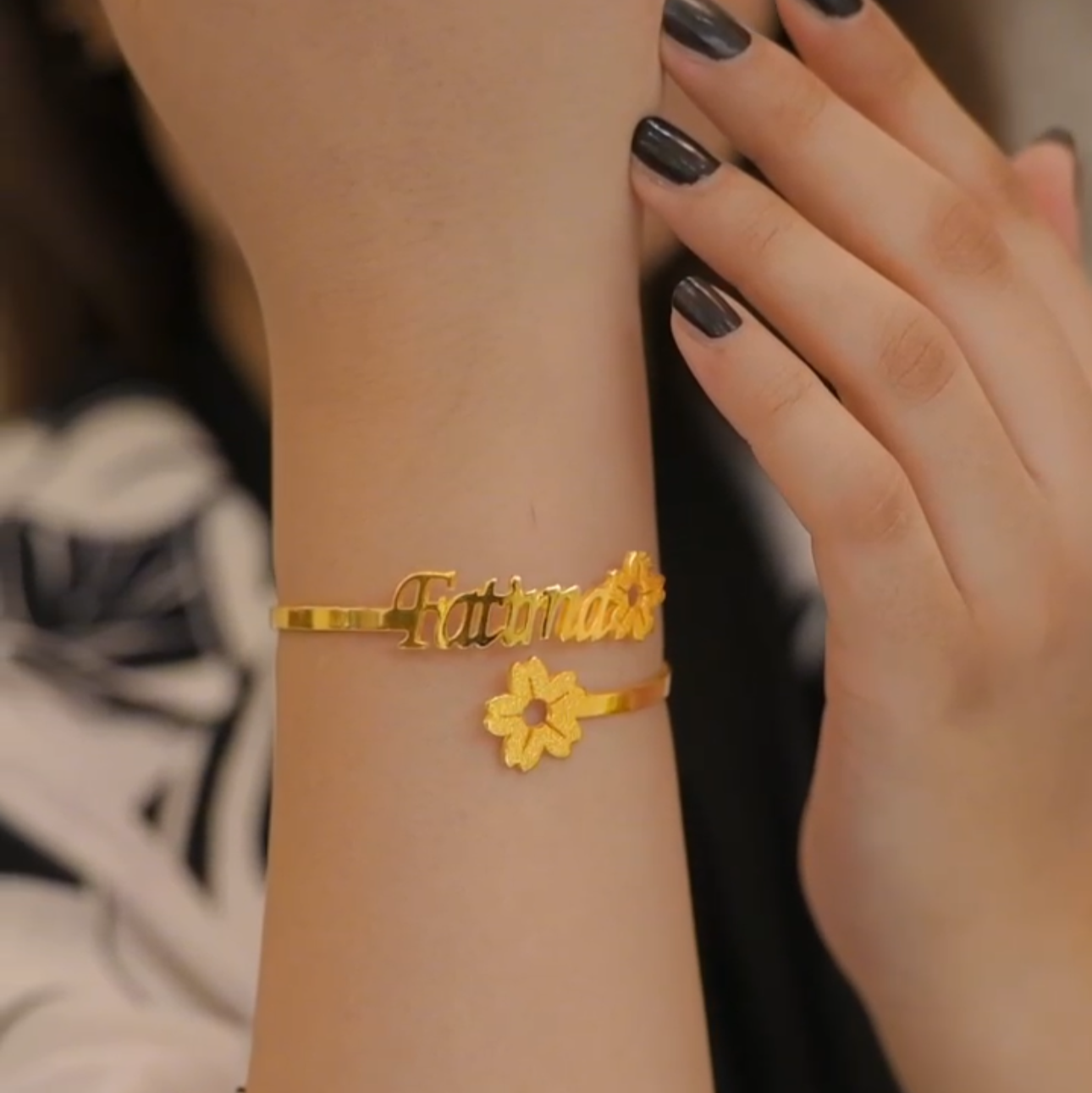 Flower Name Bangle