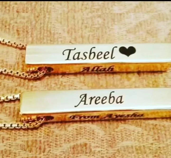 4d Bar locket