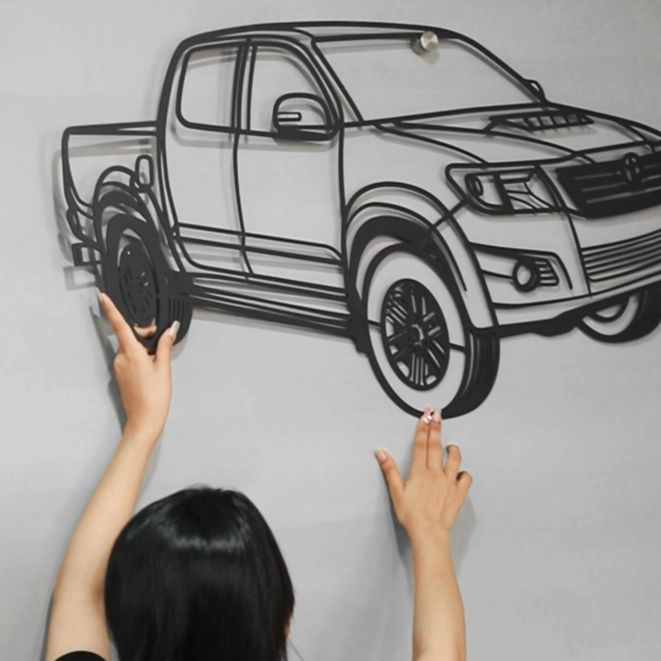 Revo Car Metal Wall Art