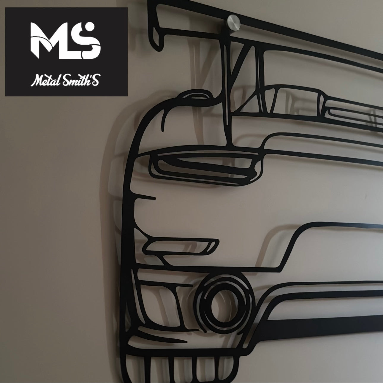 Metal Car Wall Art