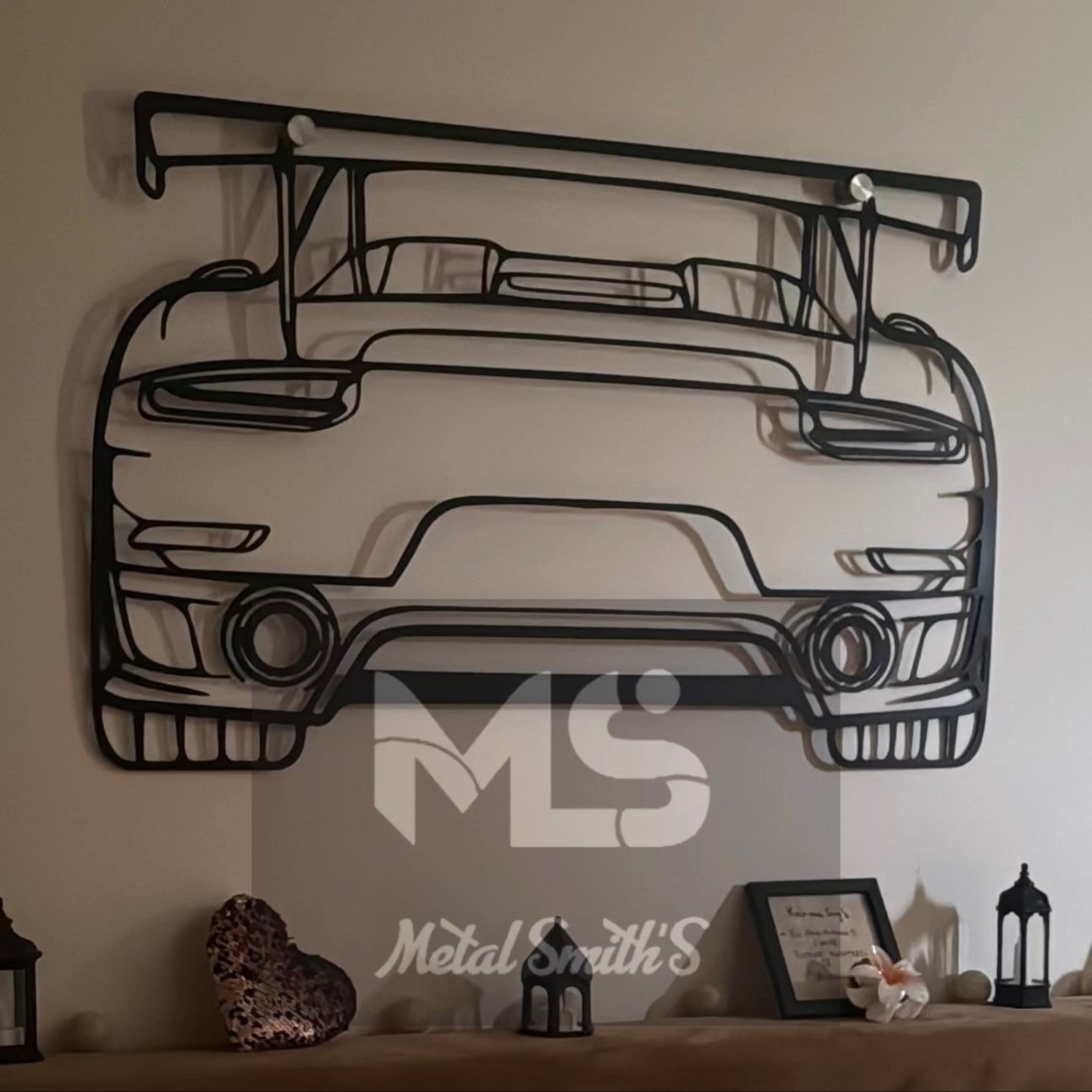 Metal Car Wall Art