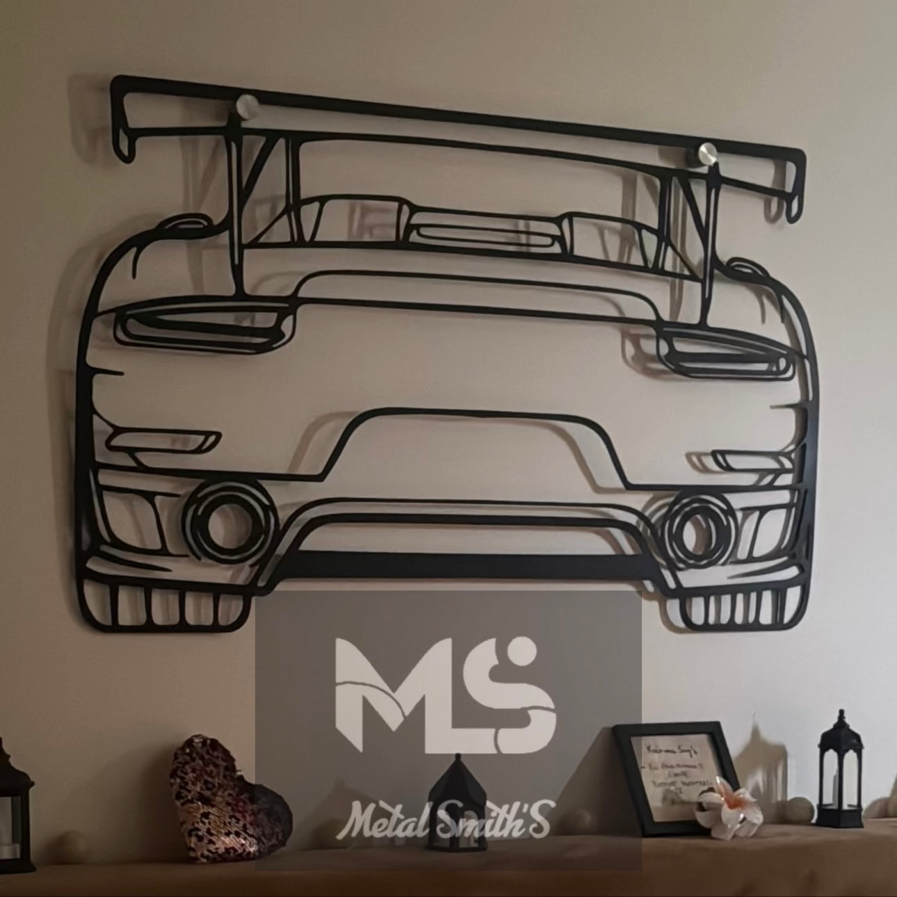 Metal Car Wall Art