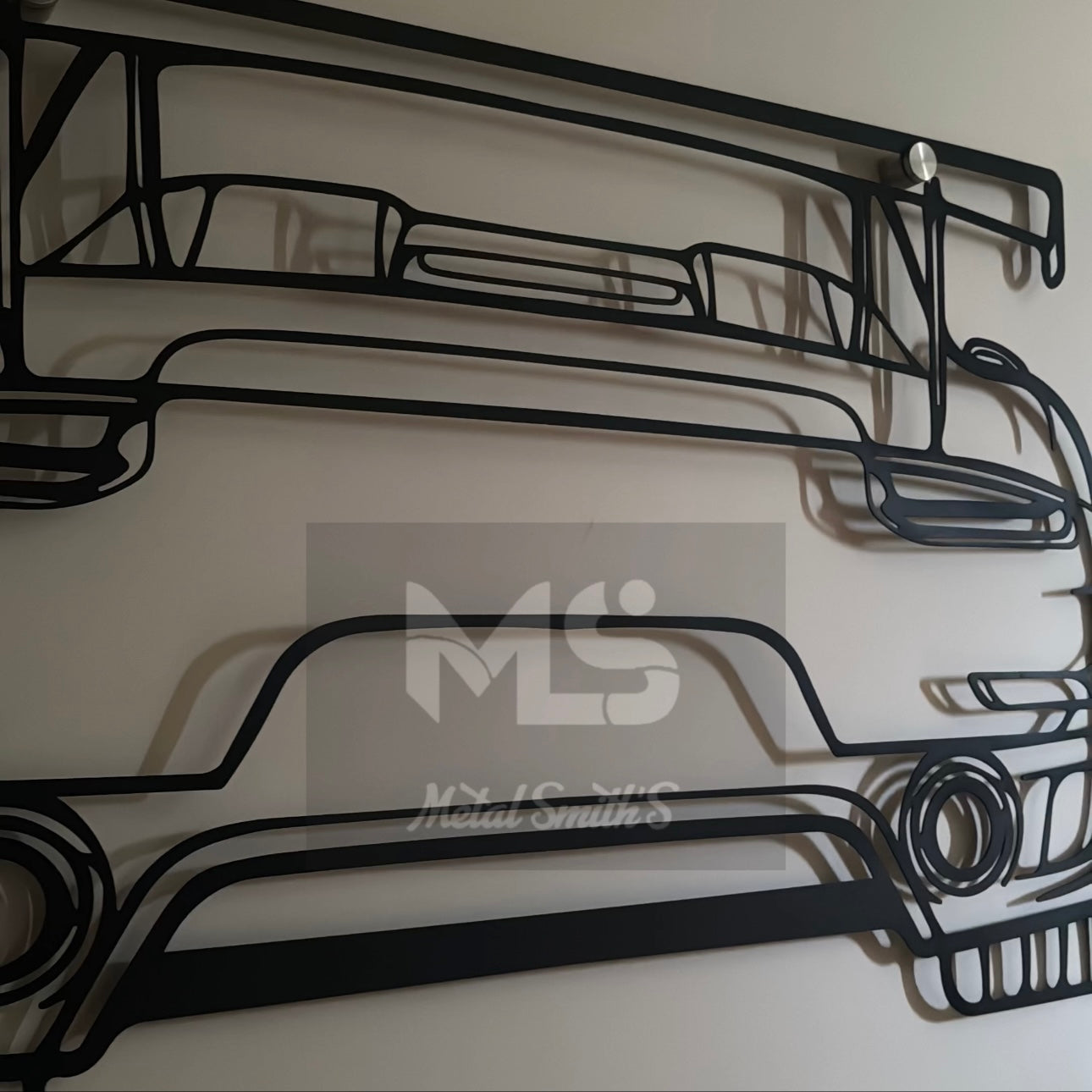 Metal Car Wall Art