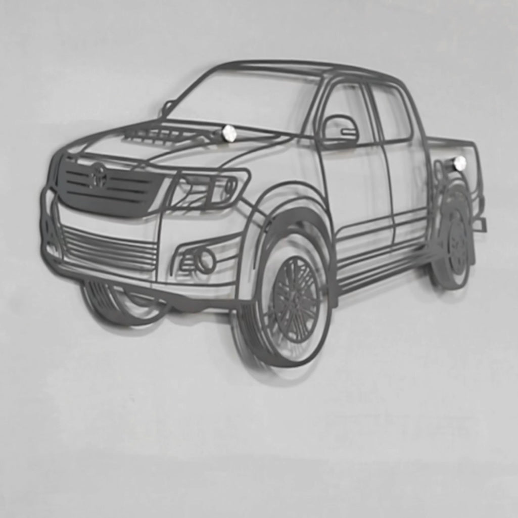 Revo Car Metal Wall Art