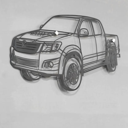 Revo Car Metal Wall Art