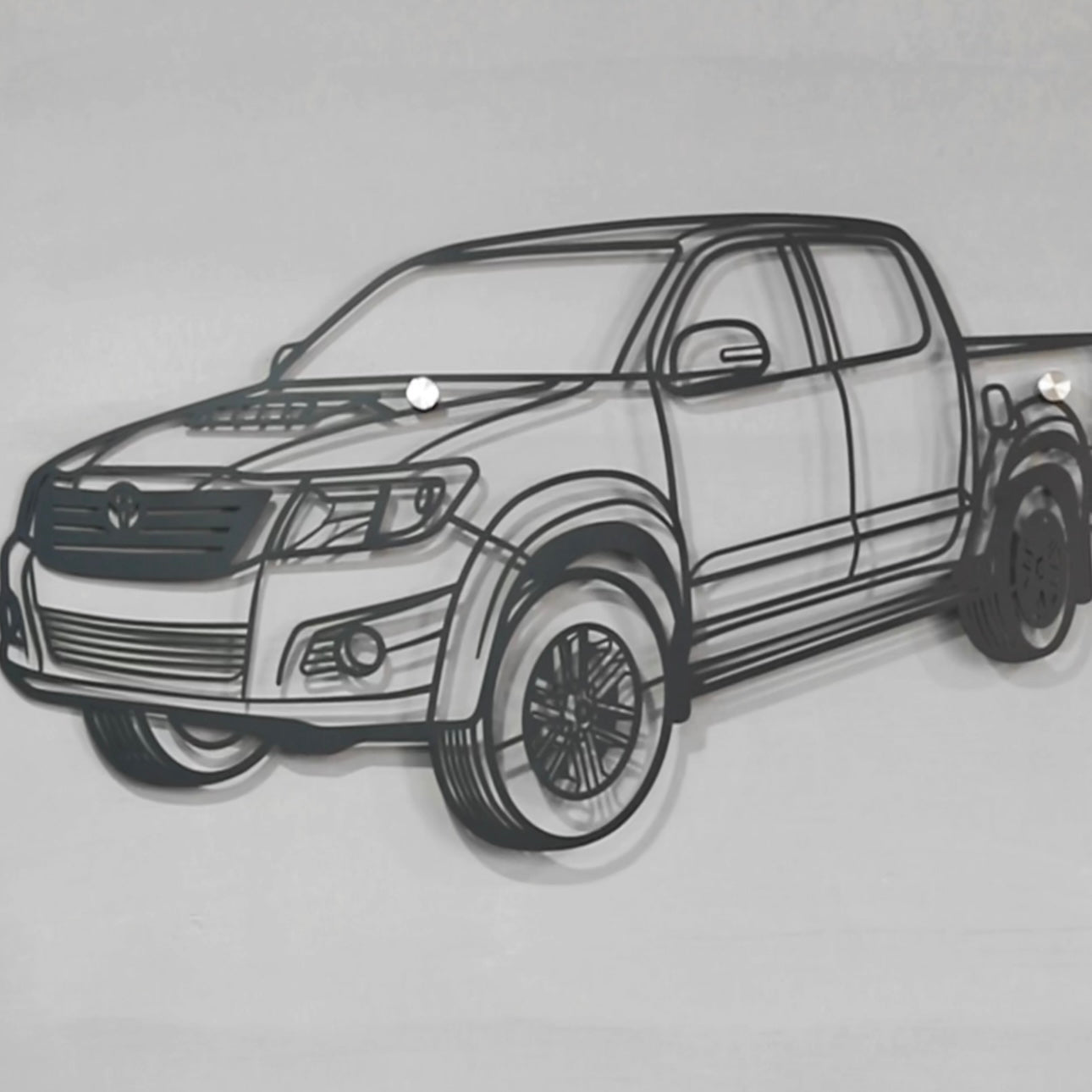 Revo Car Metal Wall Art