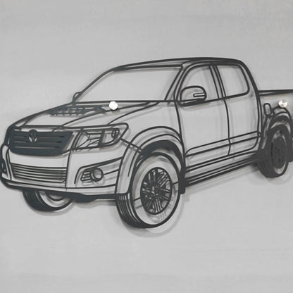 Revo Car Metal Wall Art