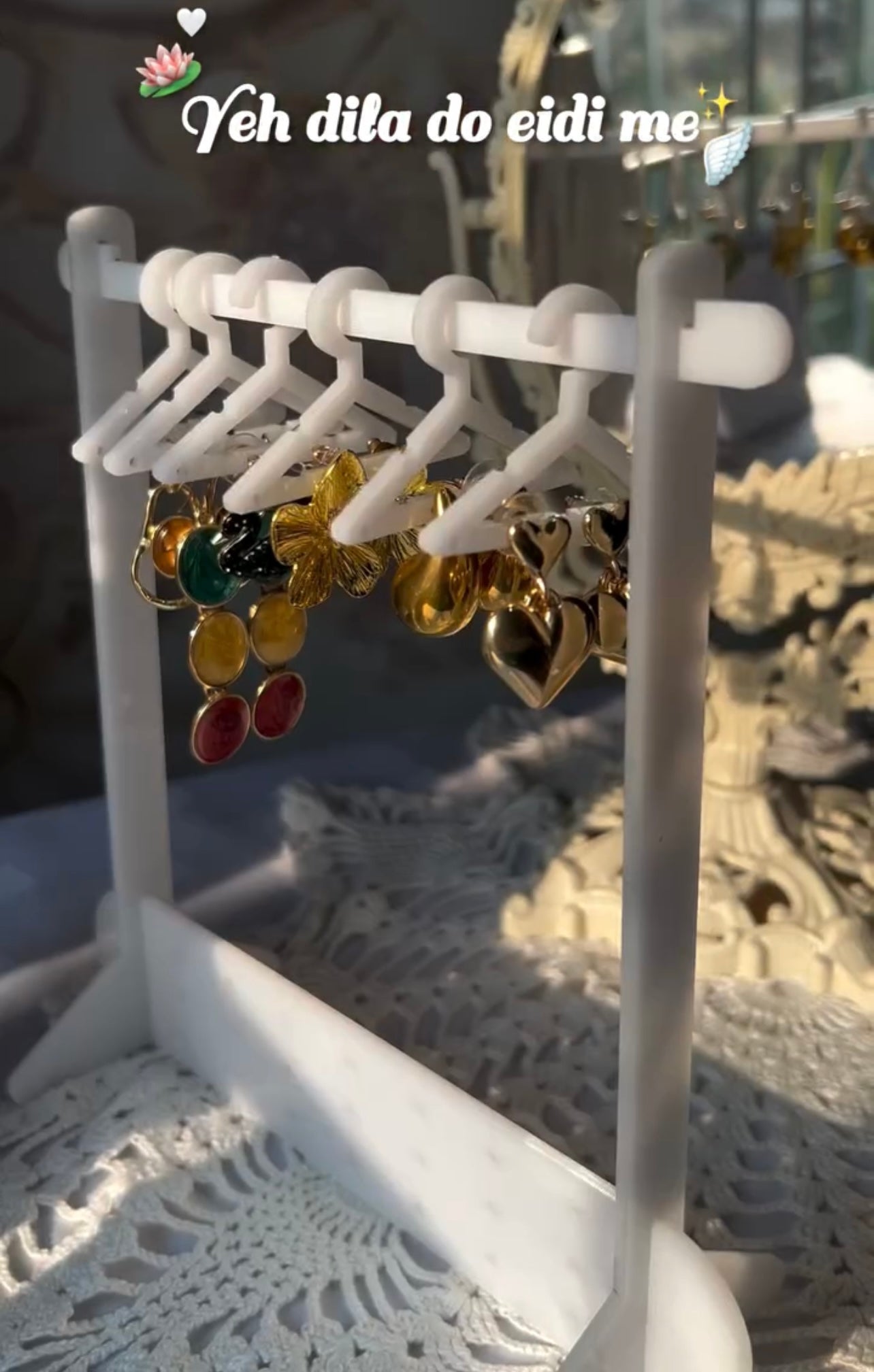 Jewlery Organizer 💍 with 7 cute Hangers
