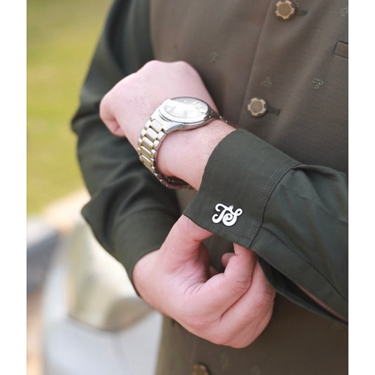 Initial Letter Cufflinks