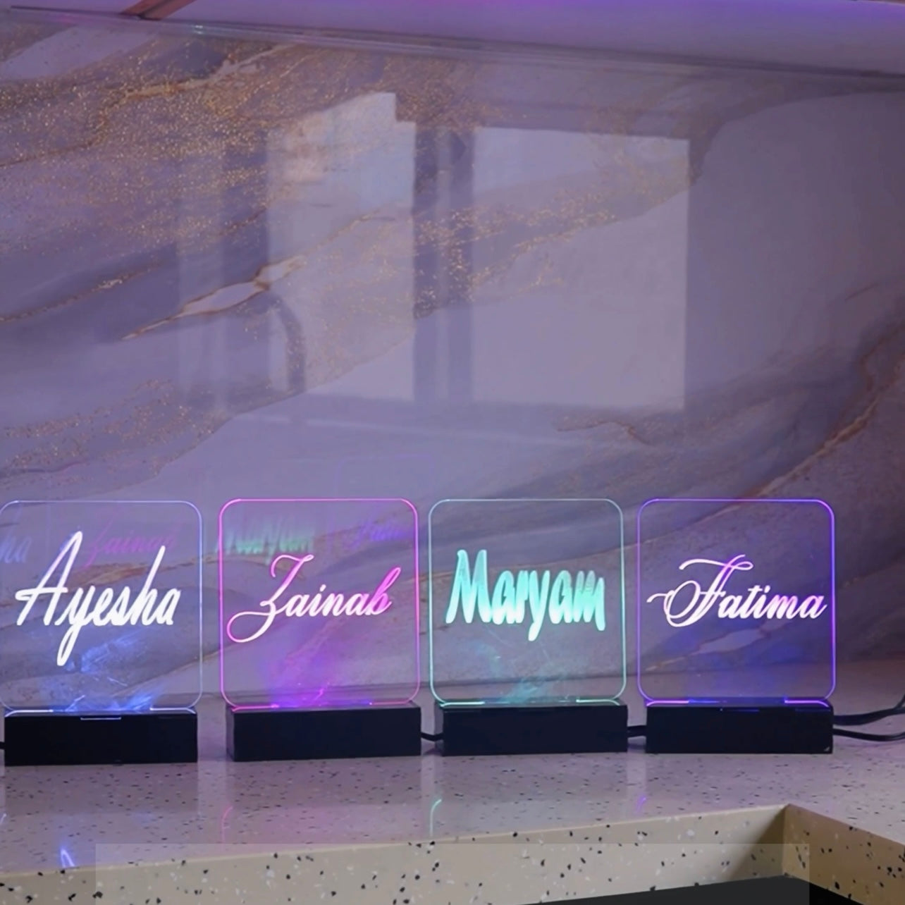Customize name Lamp