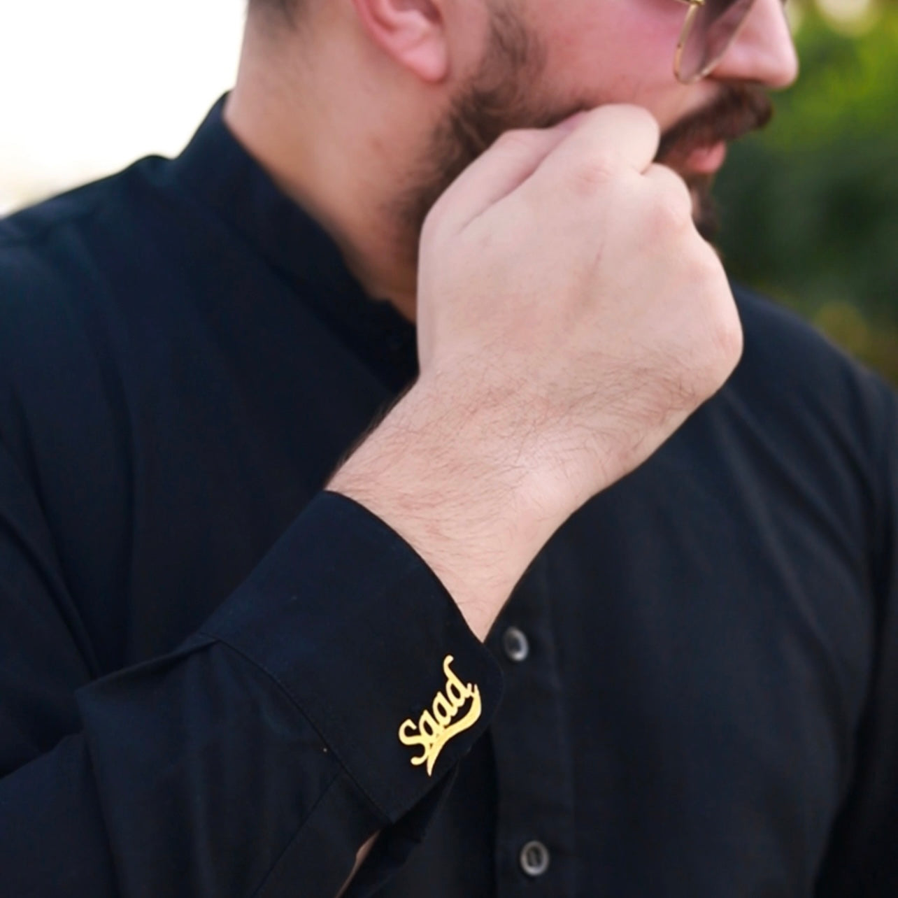 Starlet Name Cufflinks