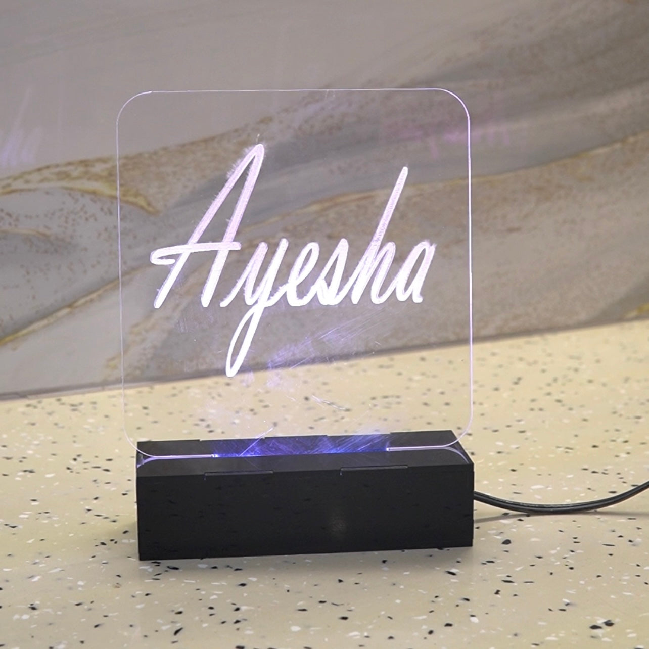 Customize name Lamp