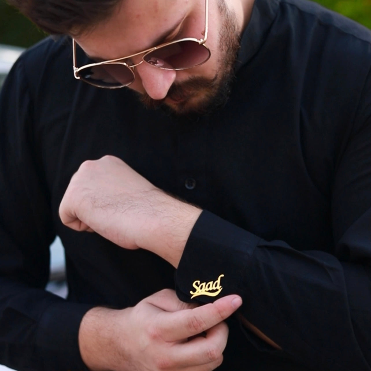 Starlet Name Cufflinks